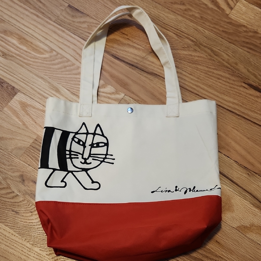 Lisa & Johanna Larson Cat Tote Bag 11x13"